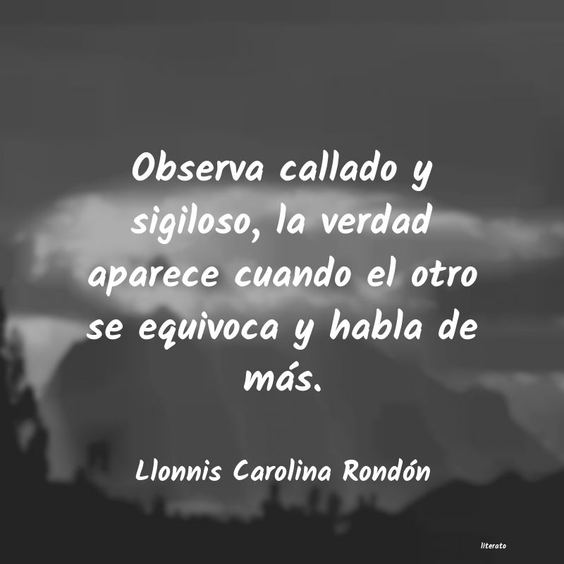 Frases de Llonnis Carolina Rondón