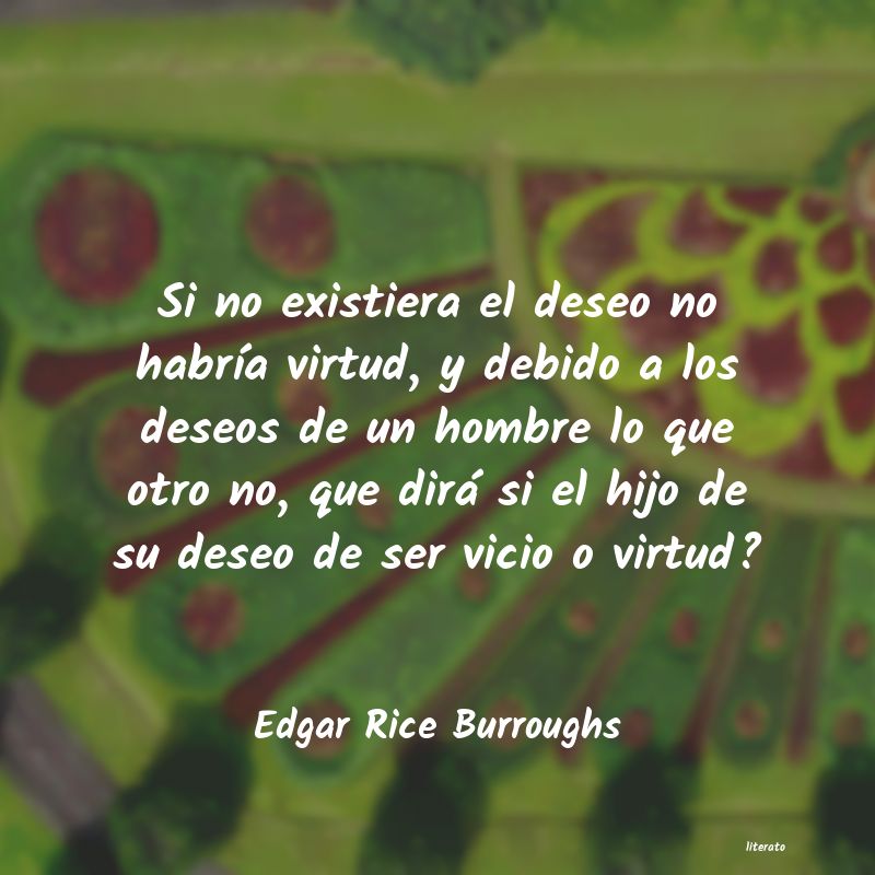 Frases de Edgar Rice Burroughs