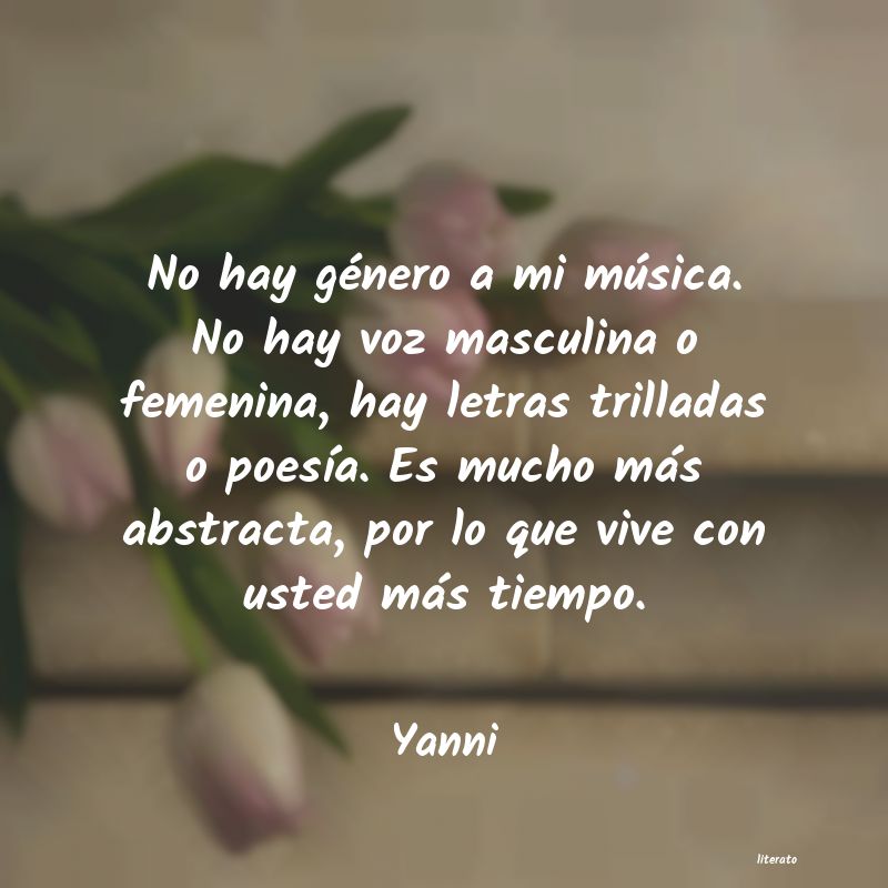 Frases de Yanni