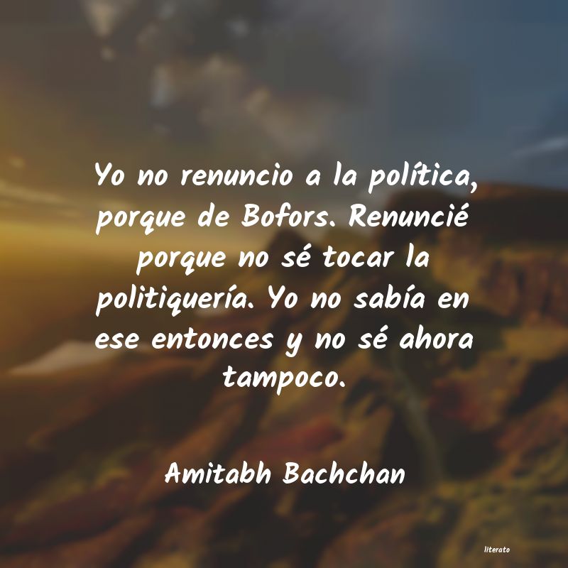 frases de Amitabh Bachchan
