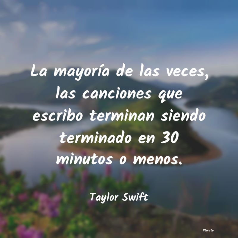 Frases de Taylor Swift