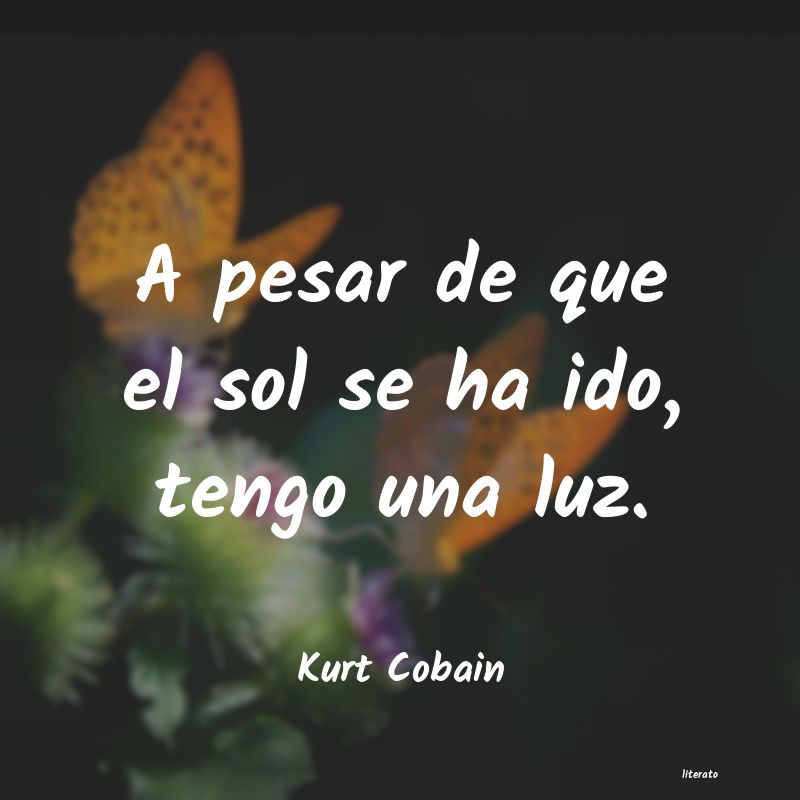 Frases de Kurt Cobain