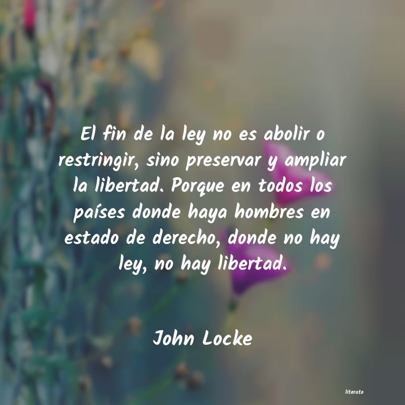 Frases de John Locke