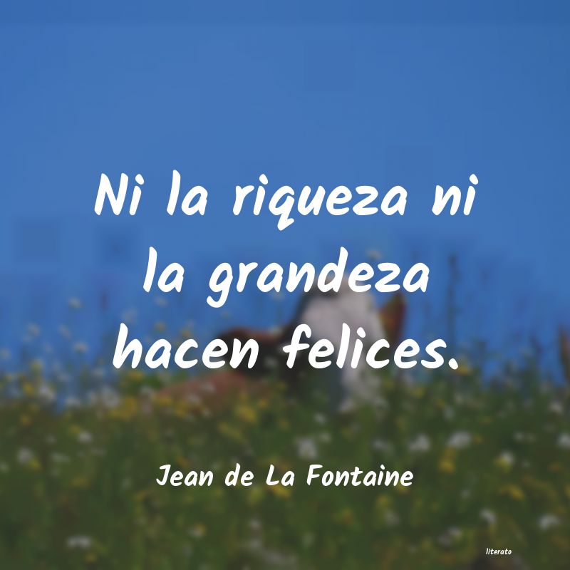 Frases de Jean de La Fontaine