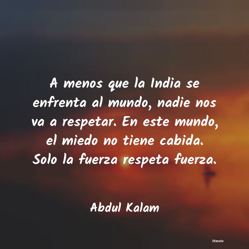 Frases de Abdul Kalam