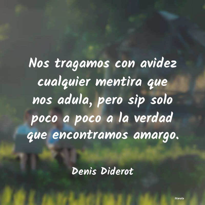 Frases de Denis Diderot