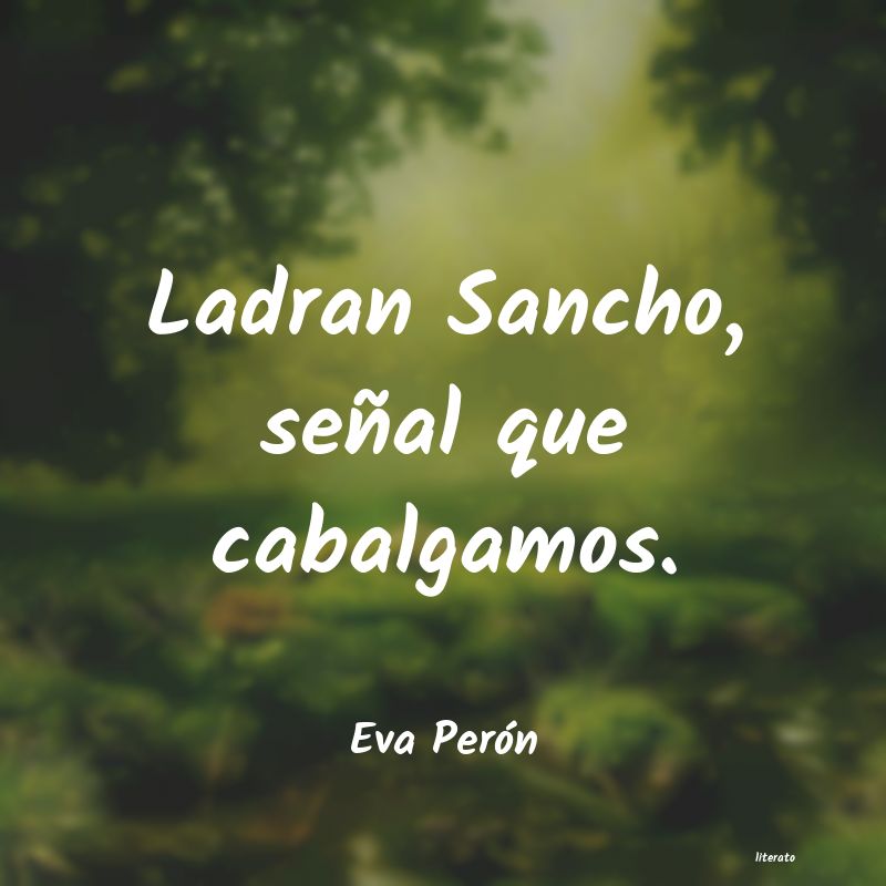 Frases de Eva Perón