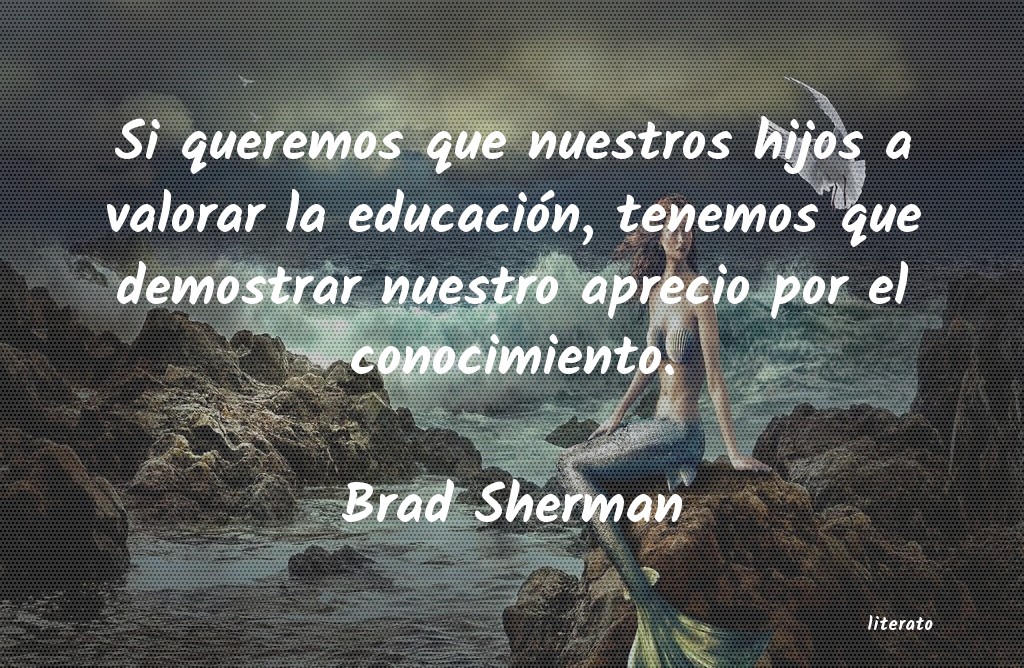 Frases de Brad Sherman
