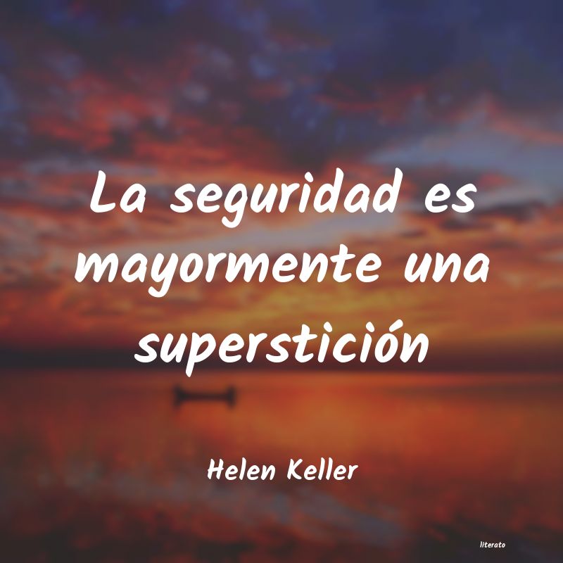 frases de Helen Keller