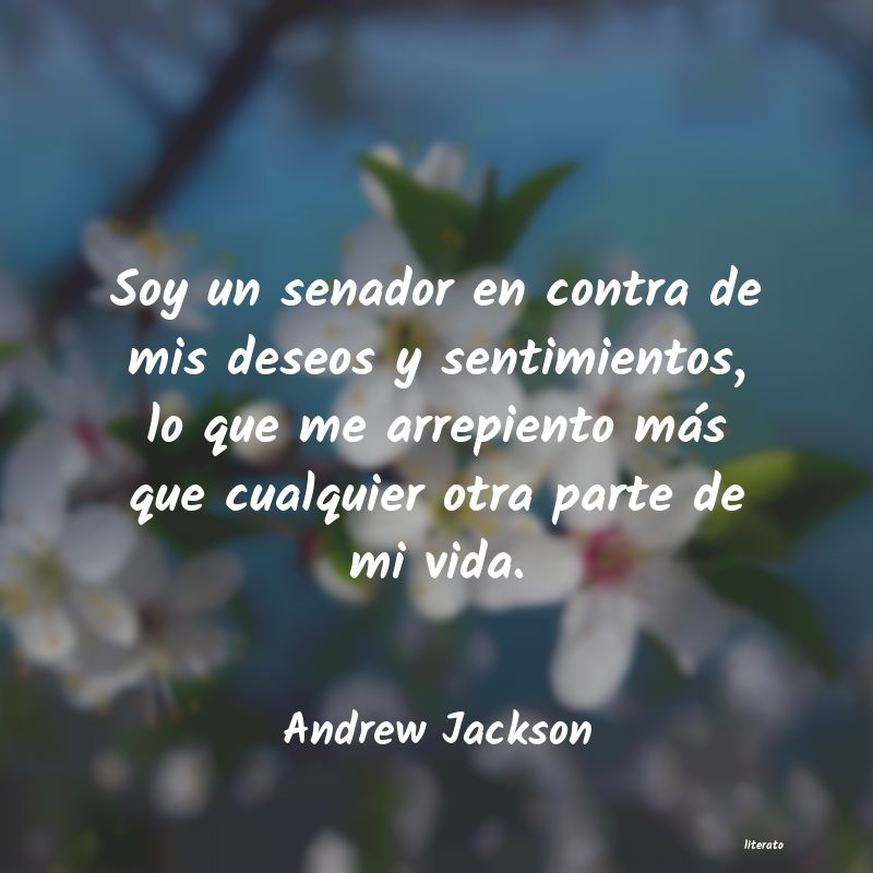 Frases de Andrew Jackson