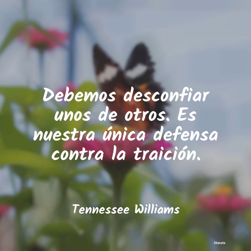 frases de Tennessee Williams
