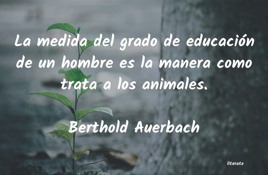 Frases de Berthold Auerbach