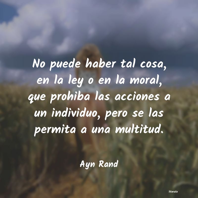 frases de Ayn Rand