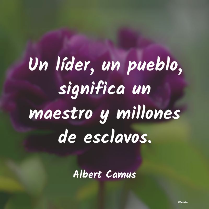 Frases de Albert Camus