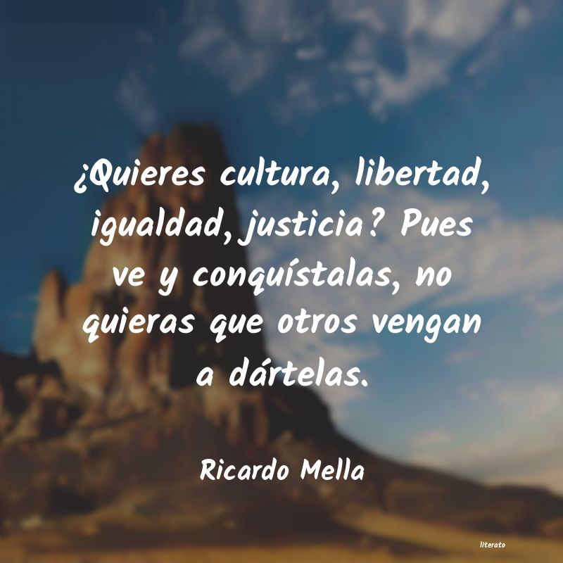 Frases de Ricardo Mella