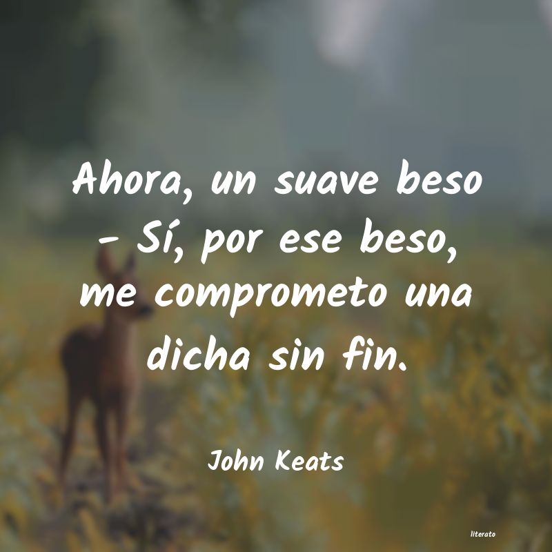 Frases de John Keats