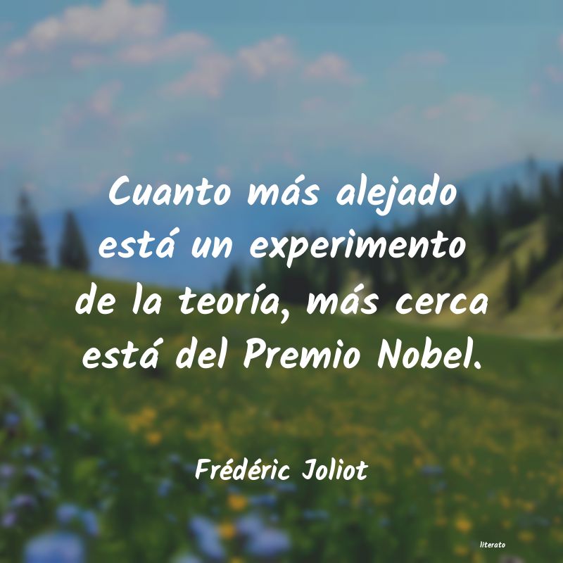 frases de Frédéric Joliot