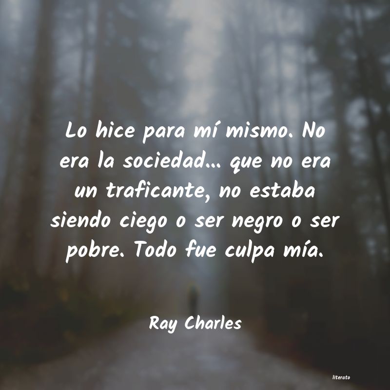 Frases de Ray Charles