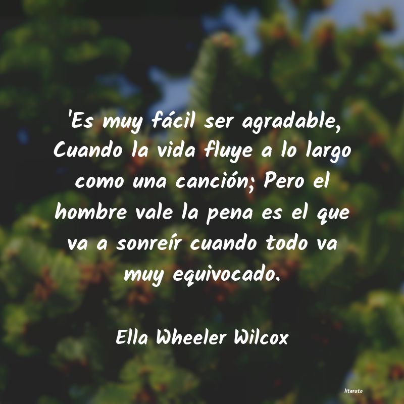 frases de Ella Wheeler Wilcox