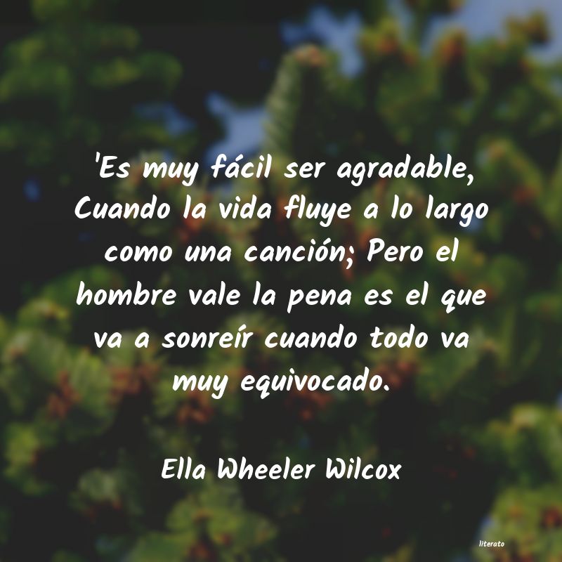 Frases de Ella Wheeler Wilcox