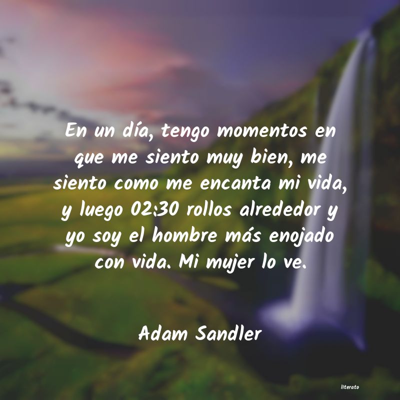 frases de Adam Sandler