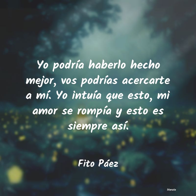 frases de Fito Páez