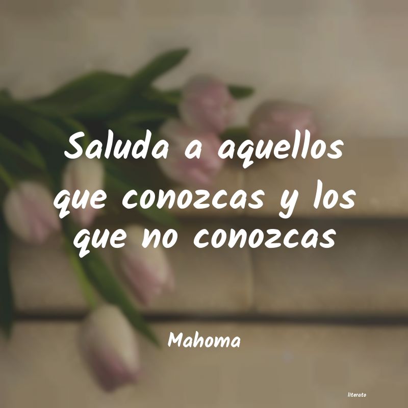 frases de Mahoma