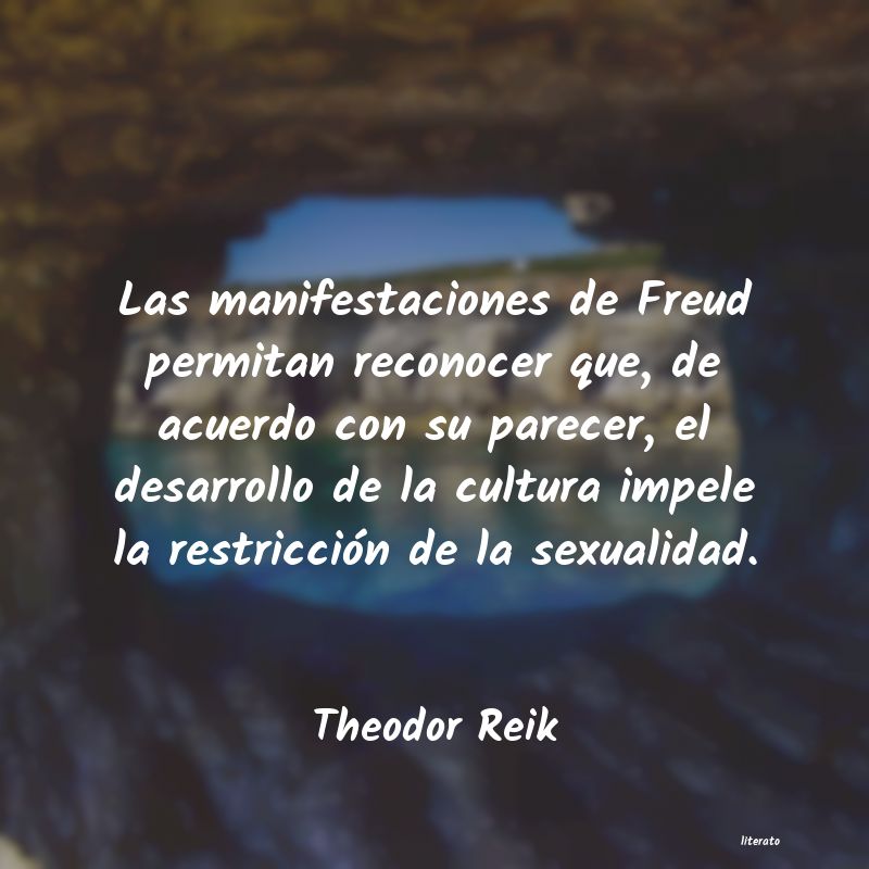 frases de Theodor Reik