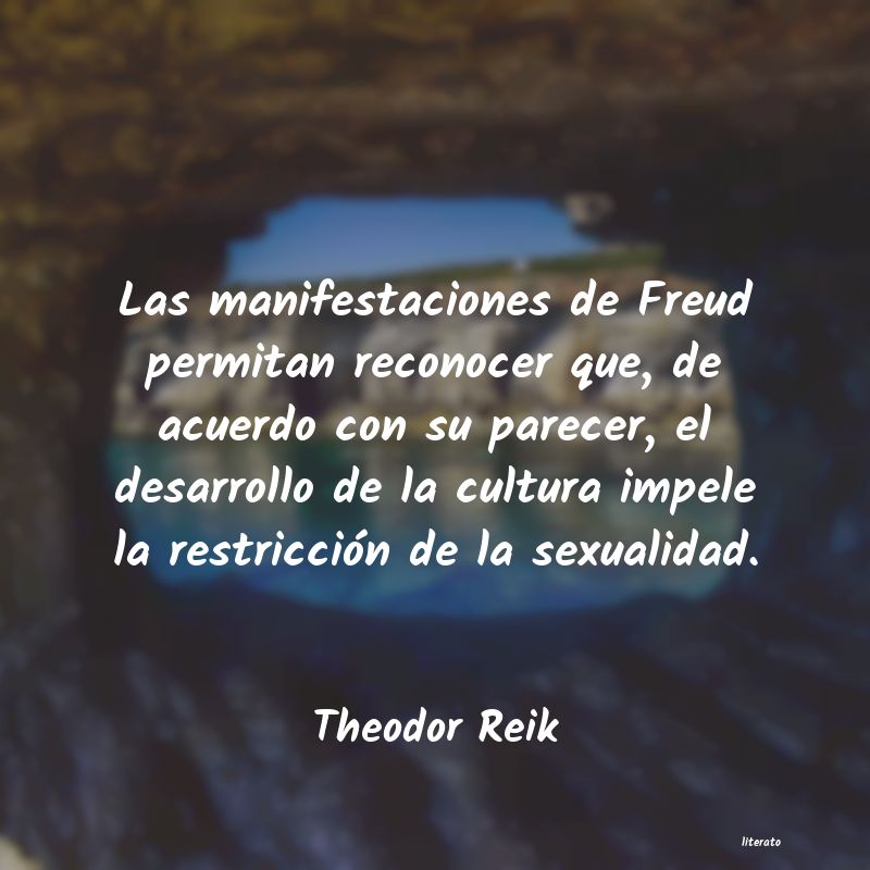 Frases de Theodor Reik