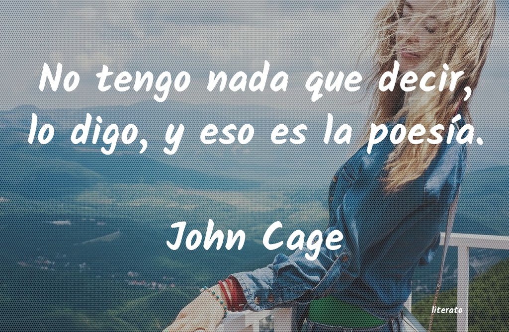 Frases de John Cage