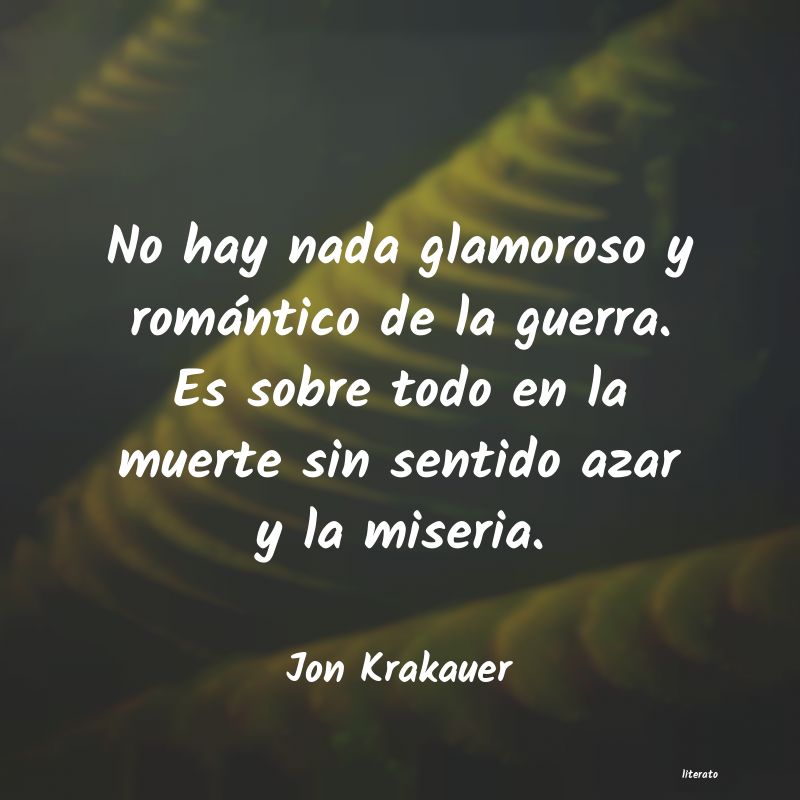 Frases de Jon Krakauer