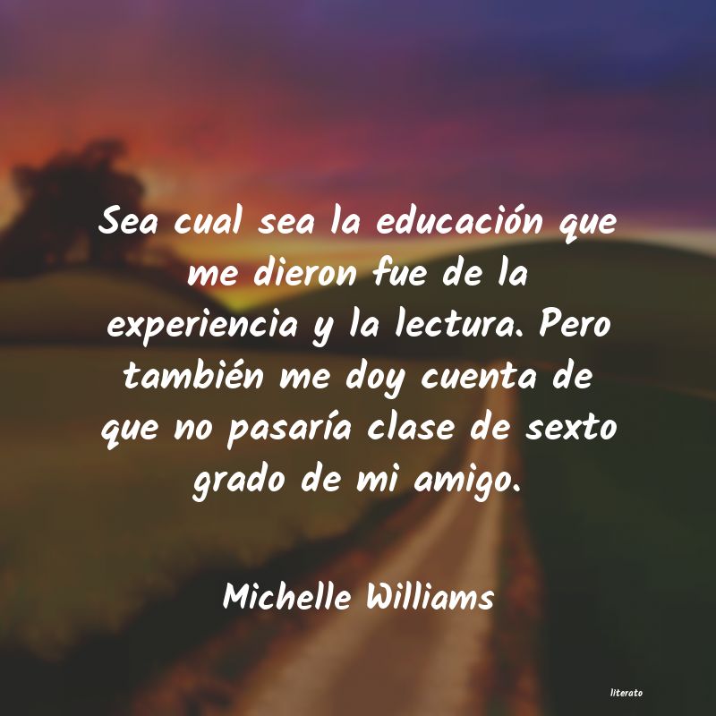 frases de Michelle Williams