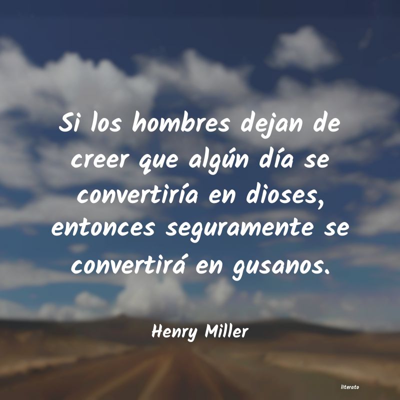 frases de Henry Miller