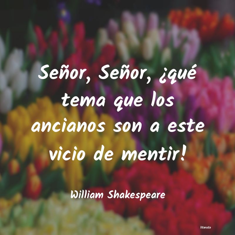 frases de William Shakespeare