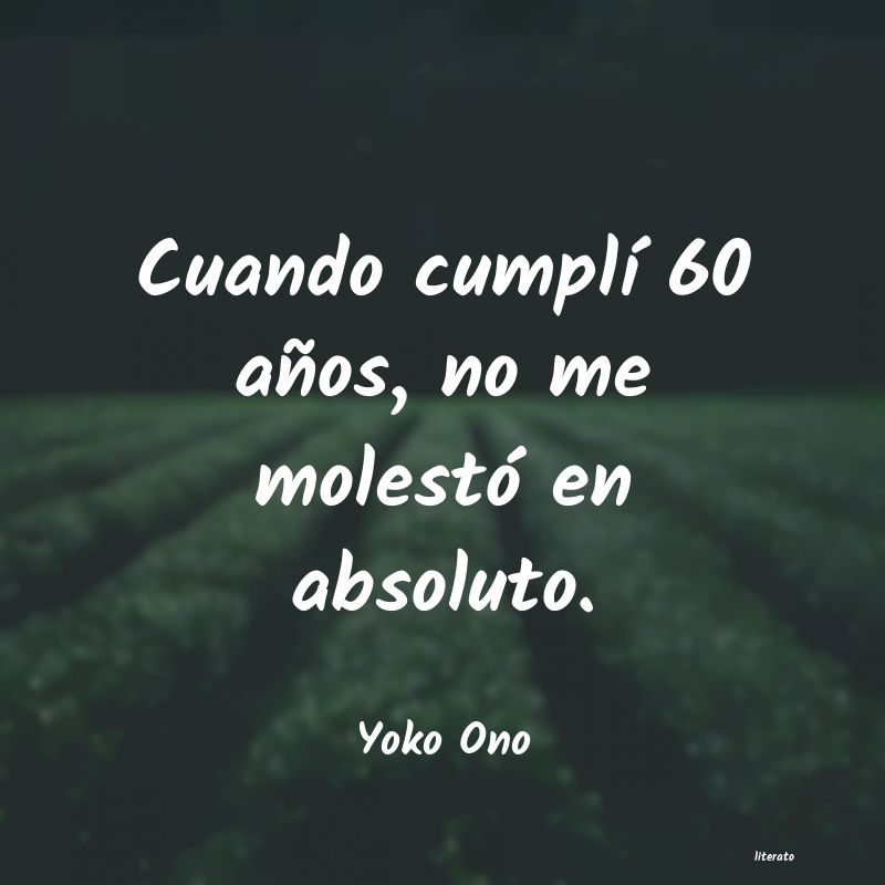 frases de Yoko Ono