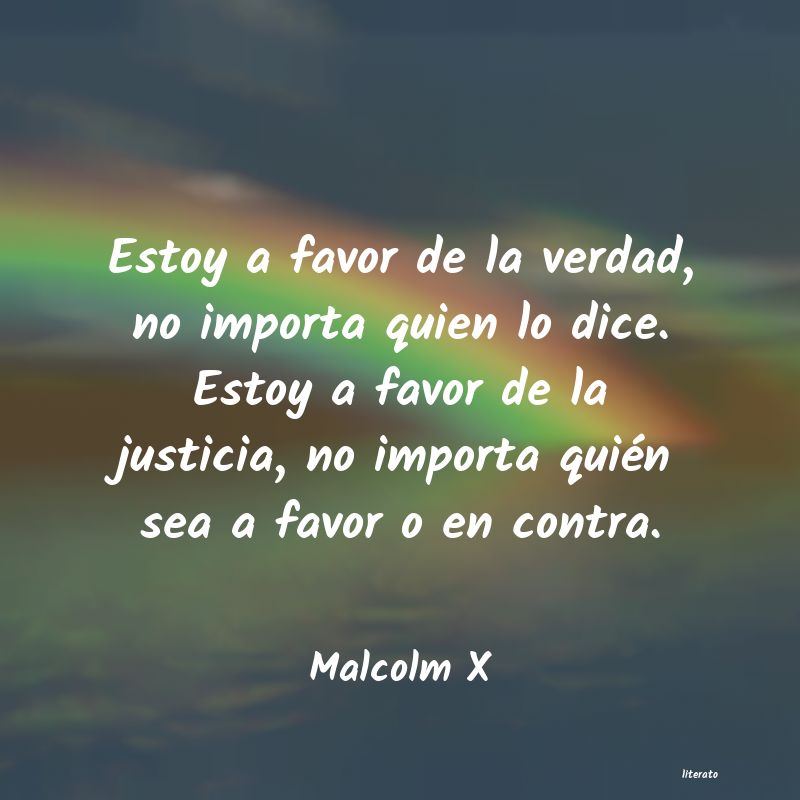 frases de Malcolm X