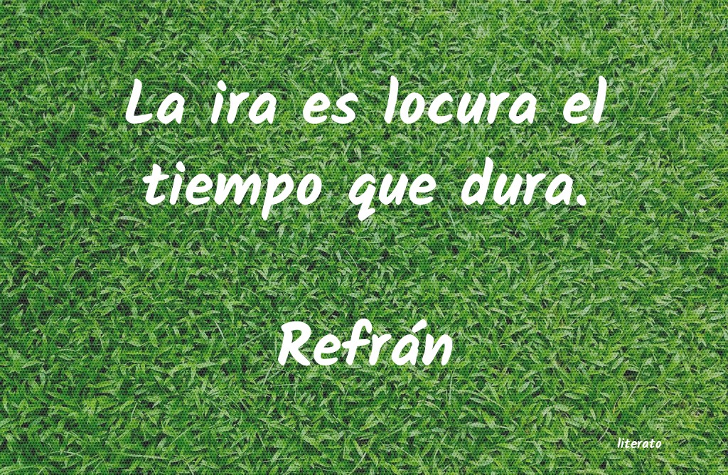 Frases de Refrán