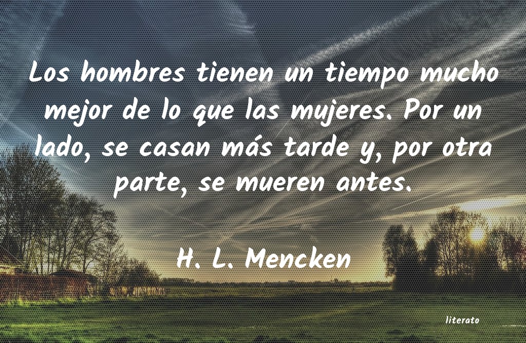 frases de H. L. Mencken