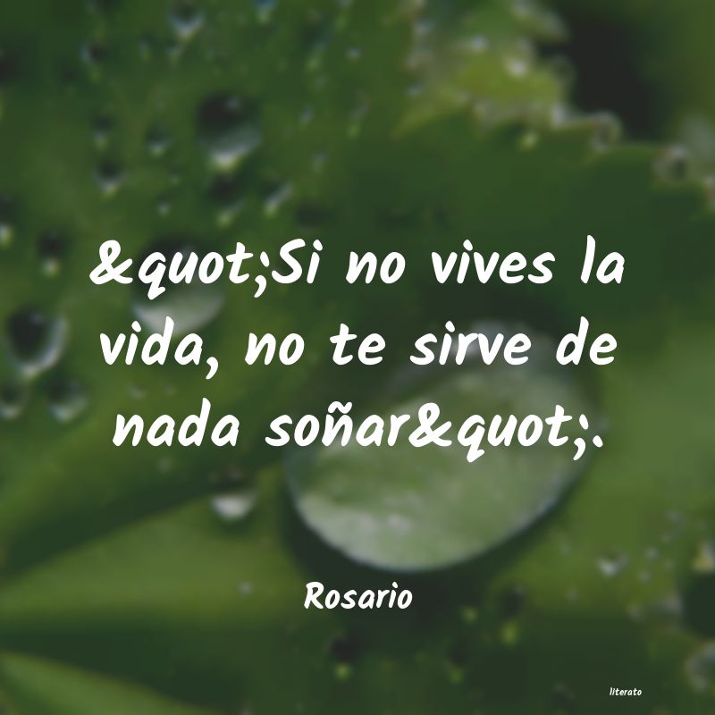 Frases de Rosario