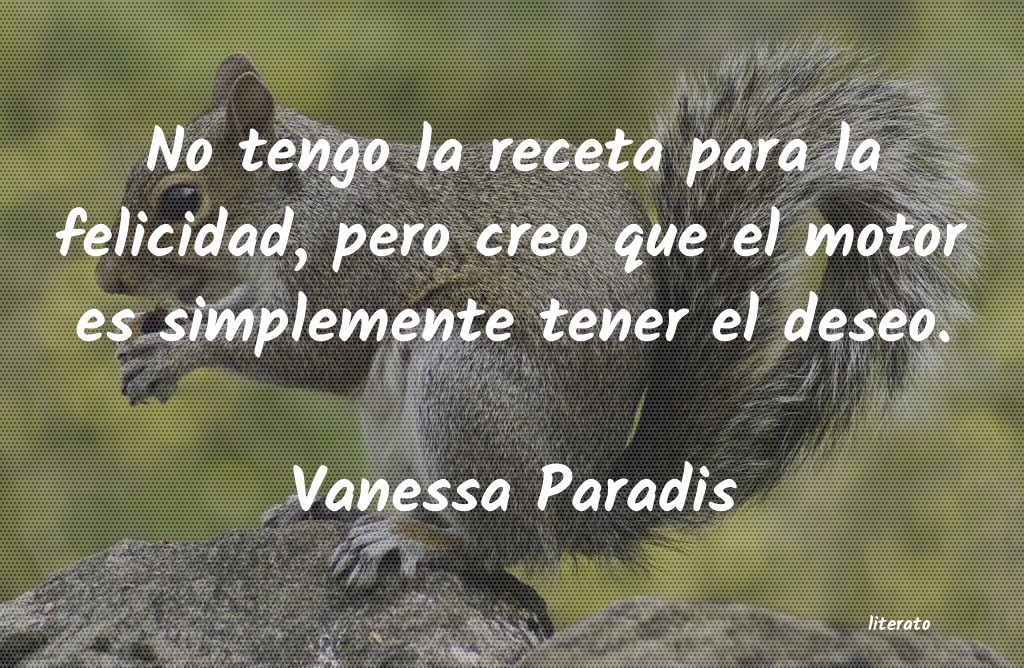 frases de Vanessa Paradis
