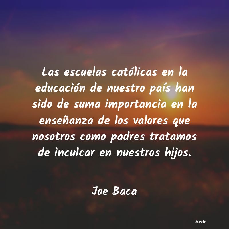 Frases de Joe Baca