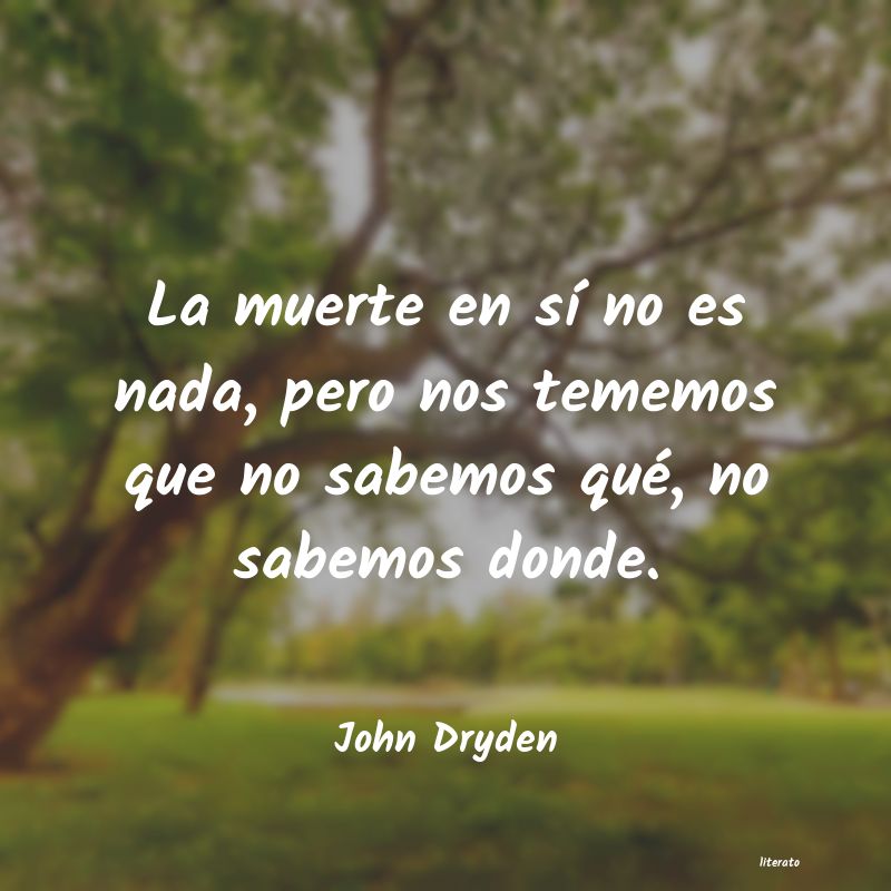 Frases de John Dryden