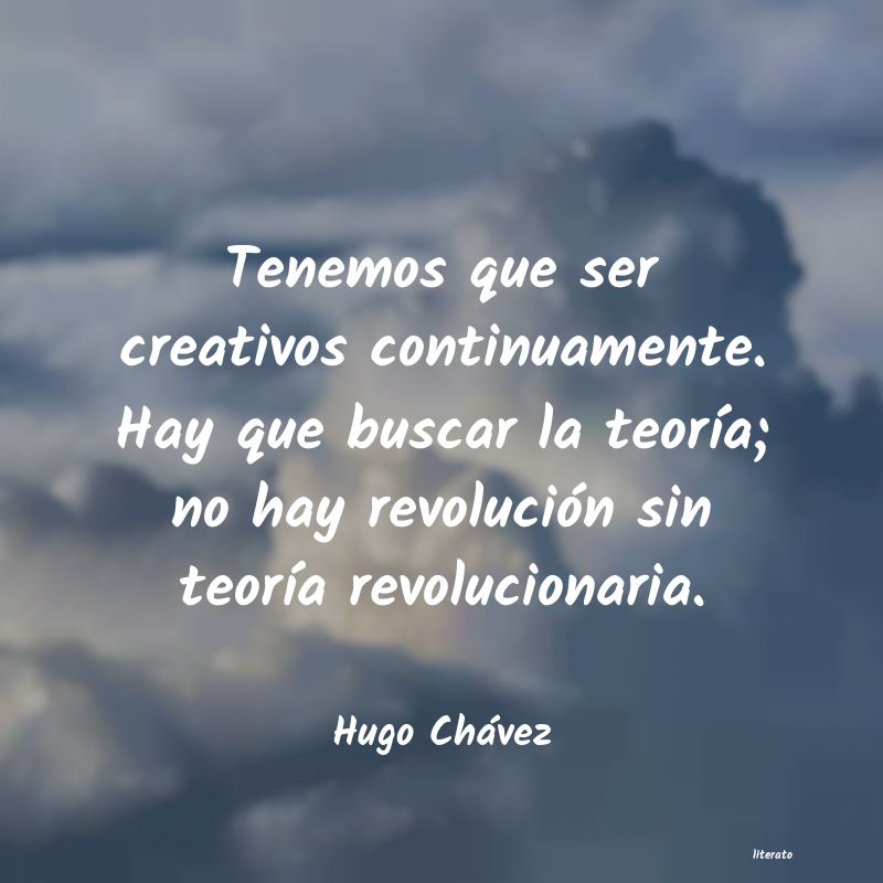 Frases de Hugo Chávez