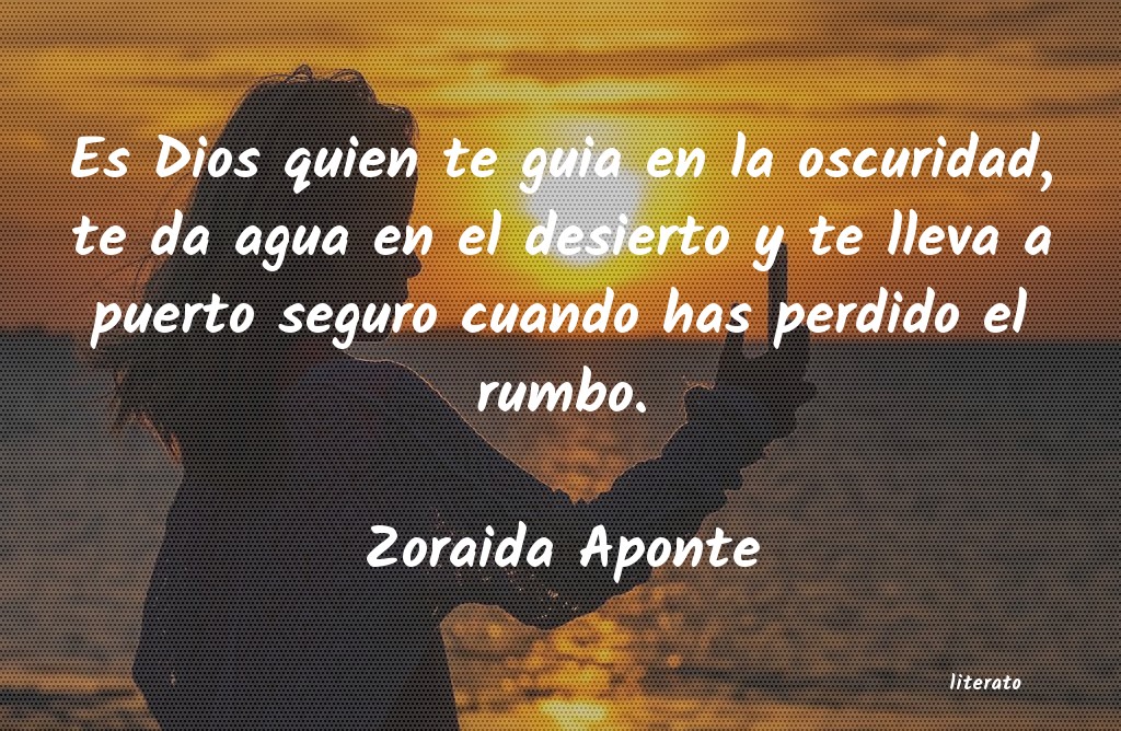 frases de Zoraida Aponte
