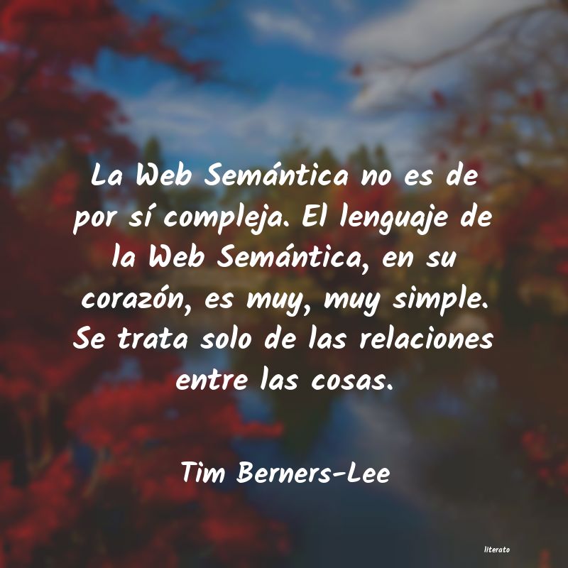 Frases de Tim Berners-Lee