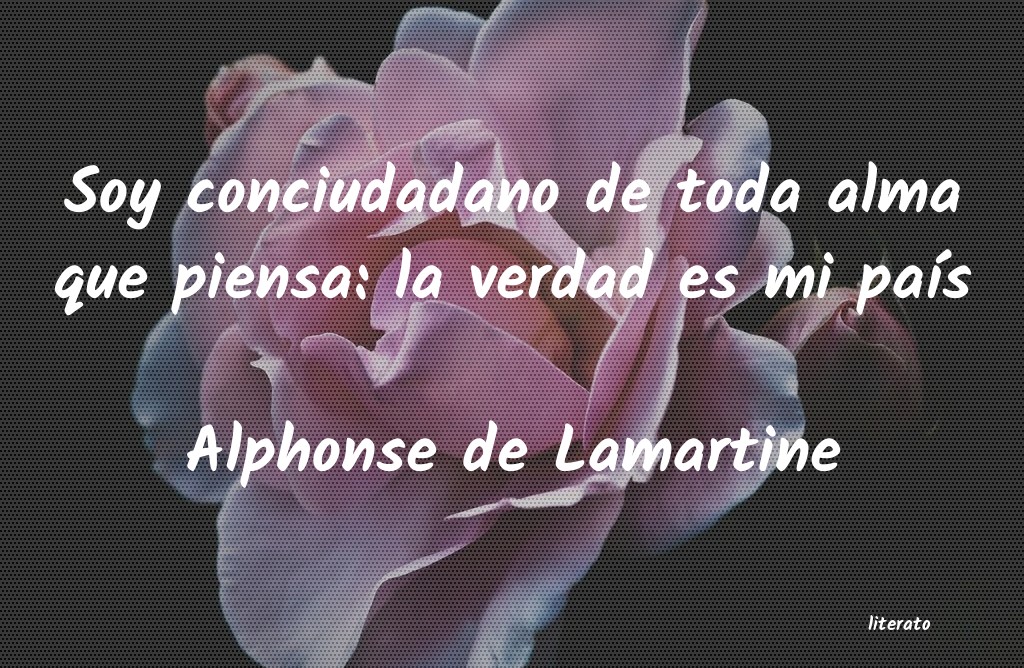 Frases de Alphonse de Lamartine