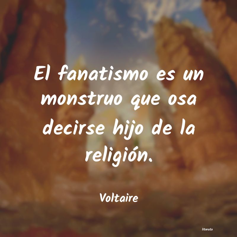 frases de Voltaire