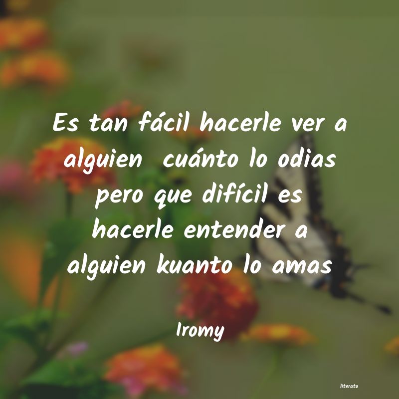 frases de Iromy