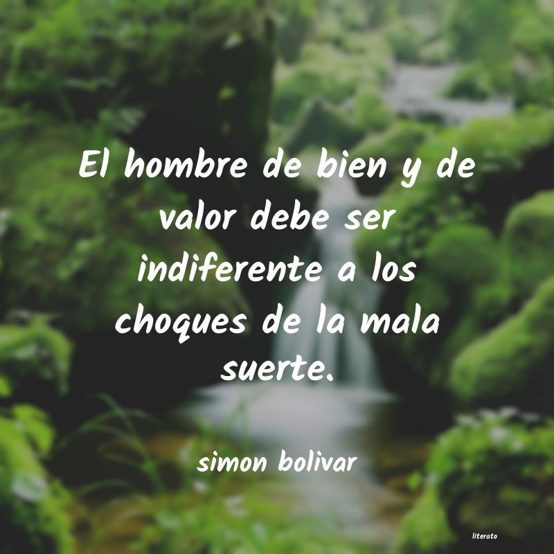 Frases de simon bolivar