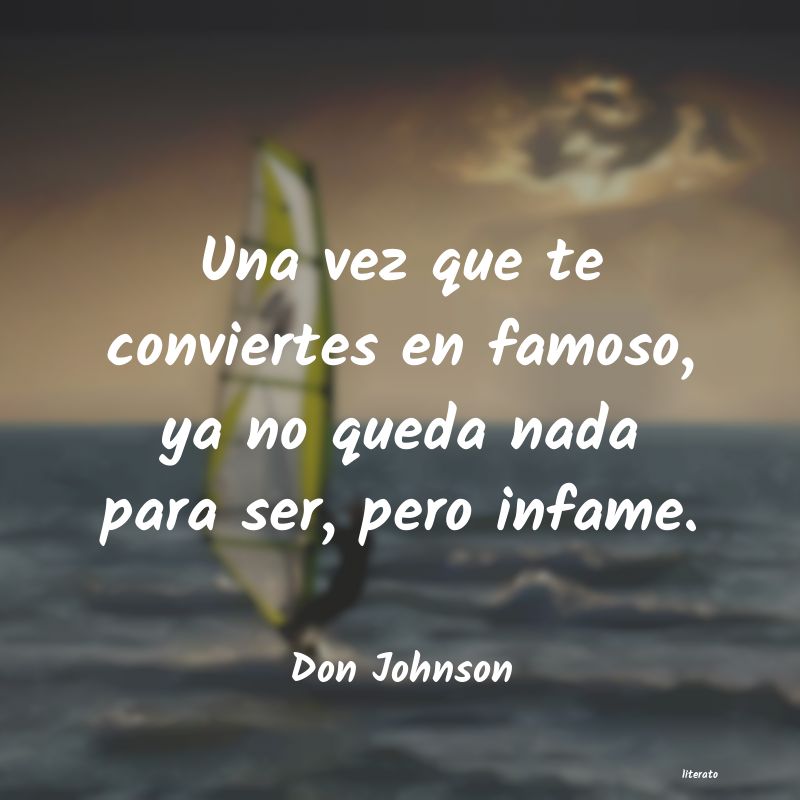 Frases de Don Johnson